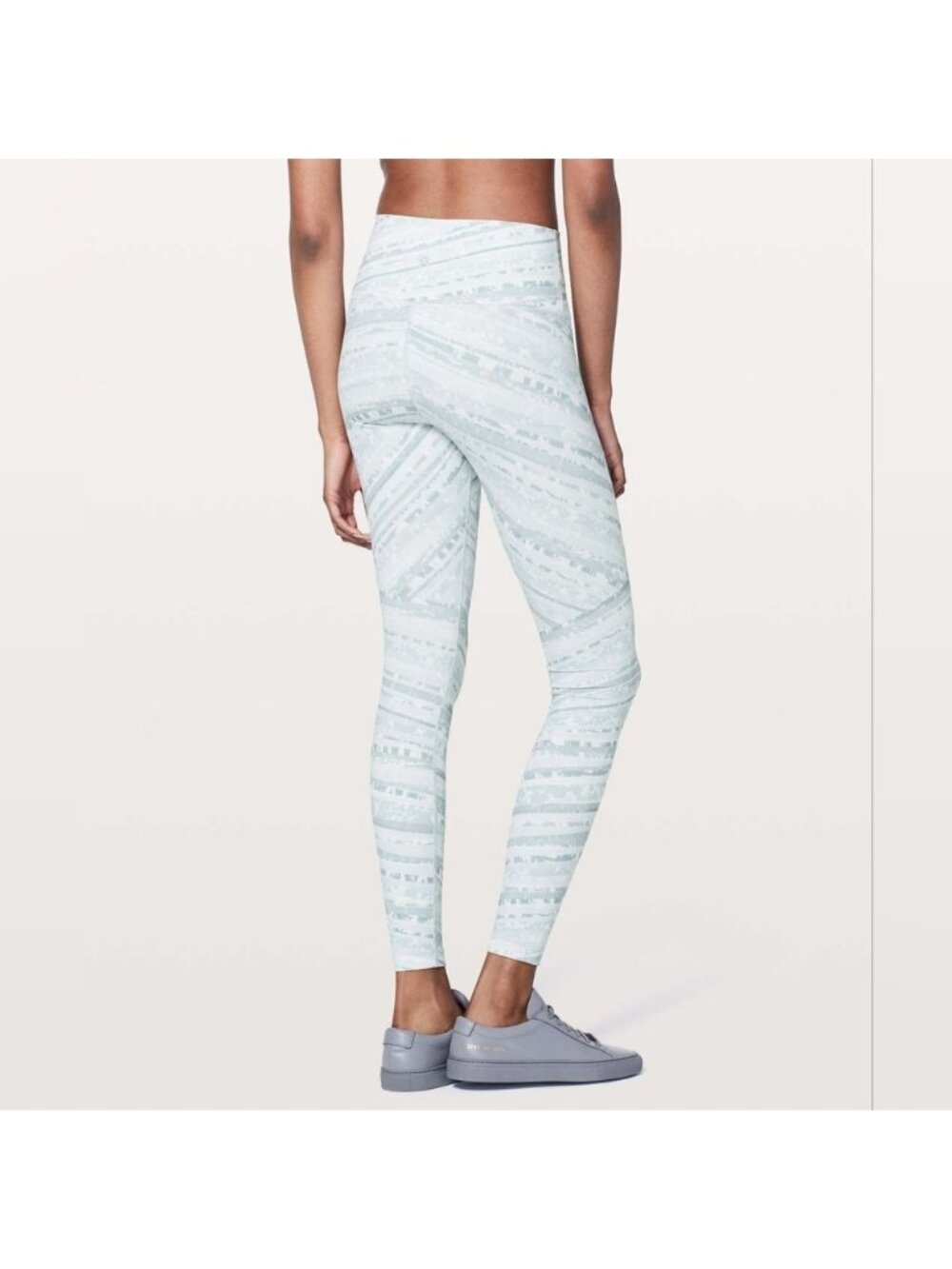 Lululemon Wunder Under Hi-Rise Tight *28"Whirlwind Wunder Under White